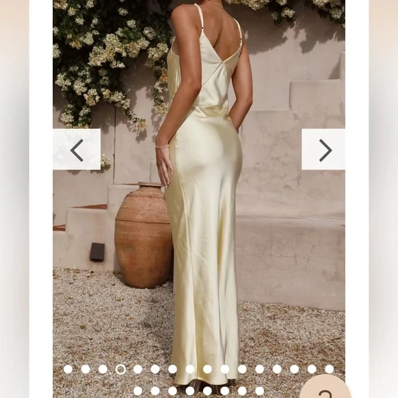 Yellow Maxi Dress - Picture 5 of 5